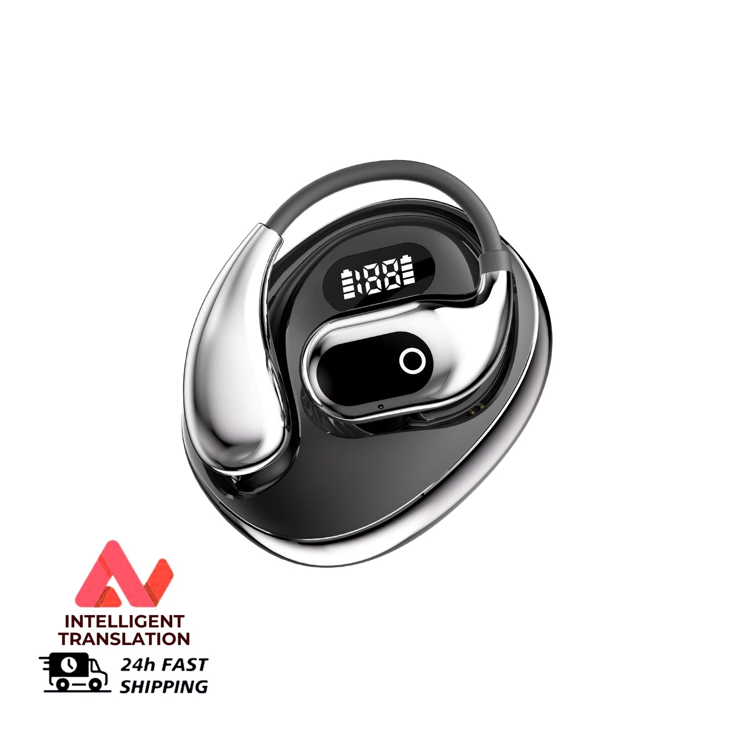 Ai Translation Bluetooth Headset 144 Languages Ai Two-Way Real Time Translators Earphone for ENC Business Wireless Headphones
