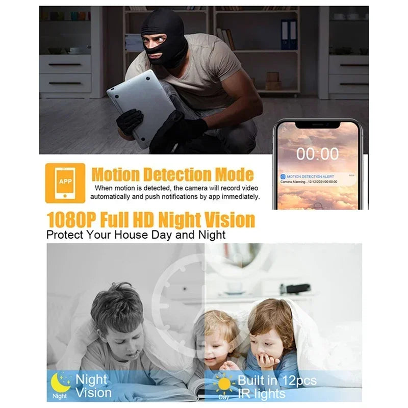 Mini WiFi security Camera HD 1080P