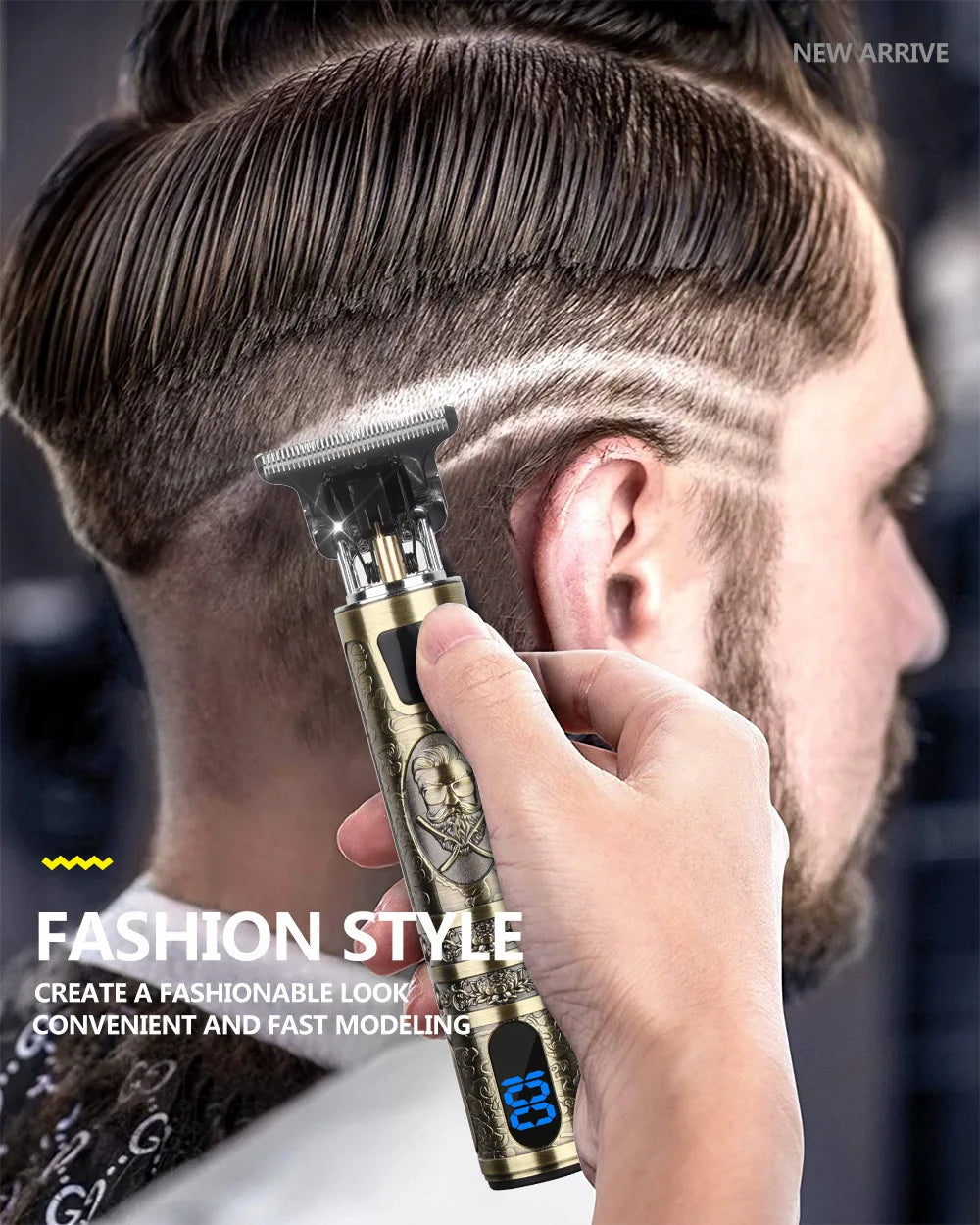 Electric Hairdresser Clipper - Top-Rated Precision Trimmer for Men