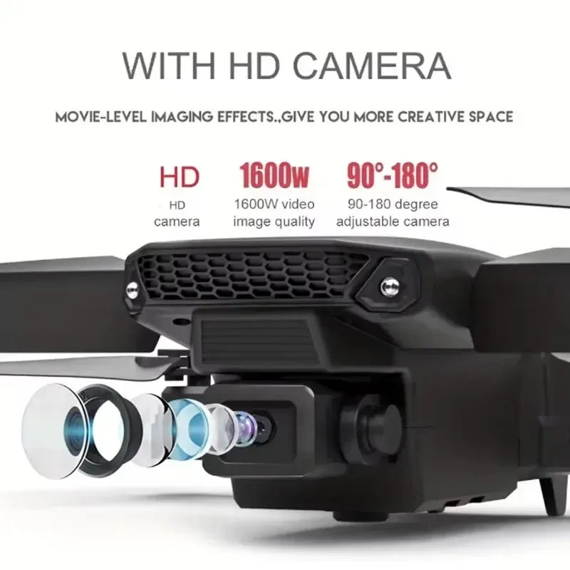 Pro RC Drone 4K Professinal With 3 Battery 1080P