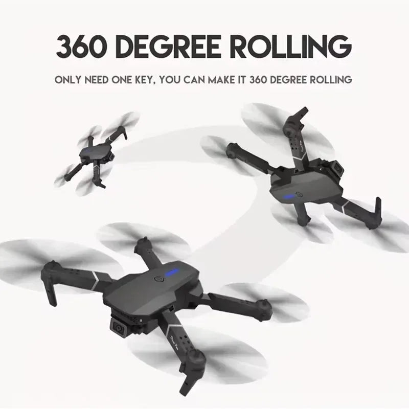 Pro RC Drone 4K Professinal With 3 Battery 1080P