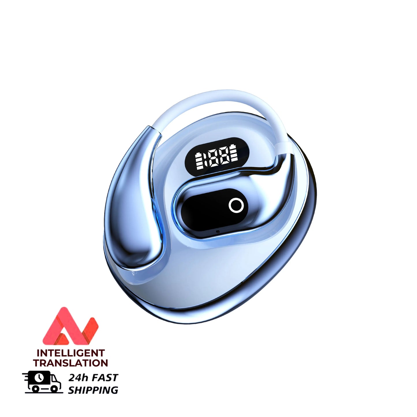 Ai Translation Bluetooth Headset 144 Languages Ai Two-Way Real Time Translators Earphone for ENC Business Wireless Headphones