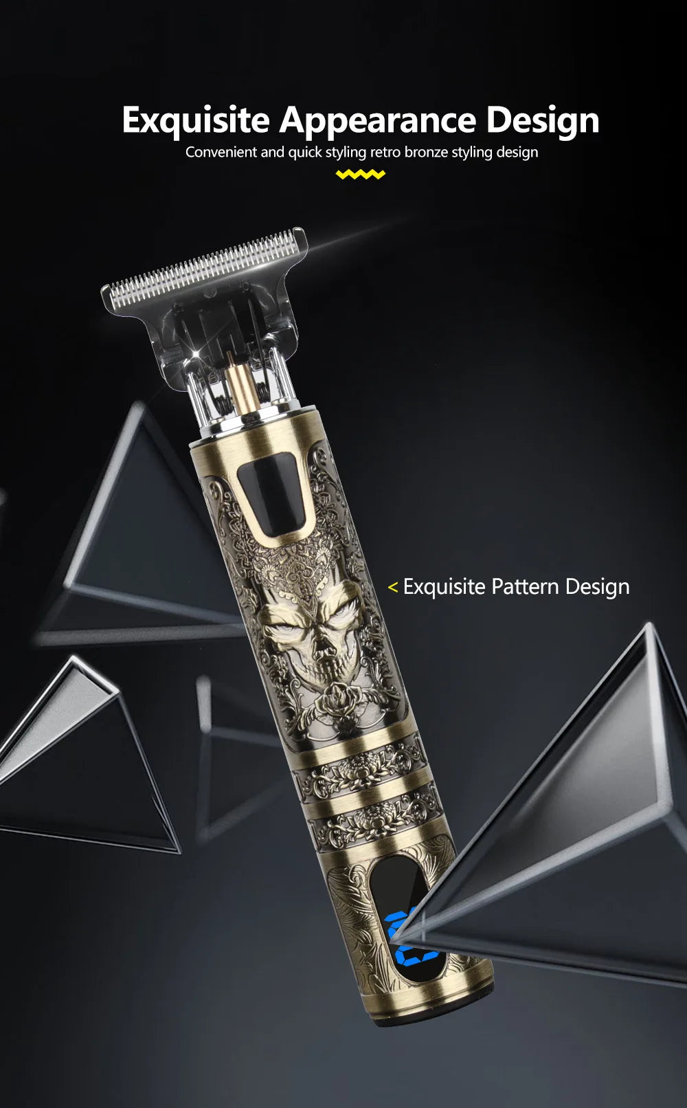 Electric Hairdresser Clipper - Top-Rated Precision Trimmer for Men