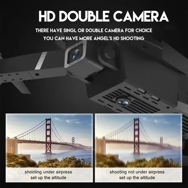 Pro RC Drone 4K Professinal With 3 Battery 1080P