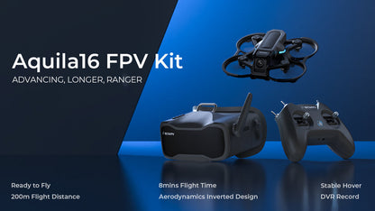 BETAFPV Aquila16 FPV Kit Brushless Racing Drone Professional Quadcopter Indoor Outdoor Camera Drone