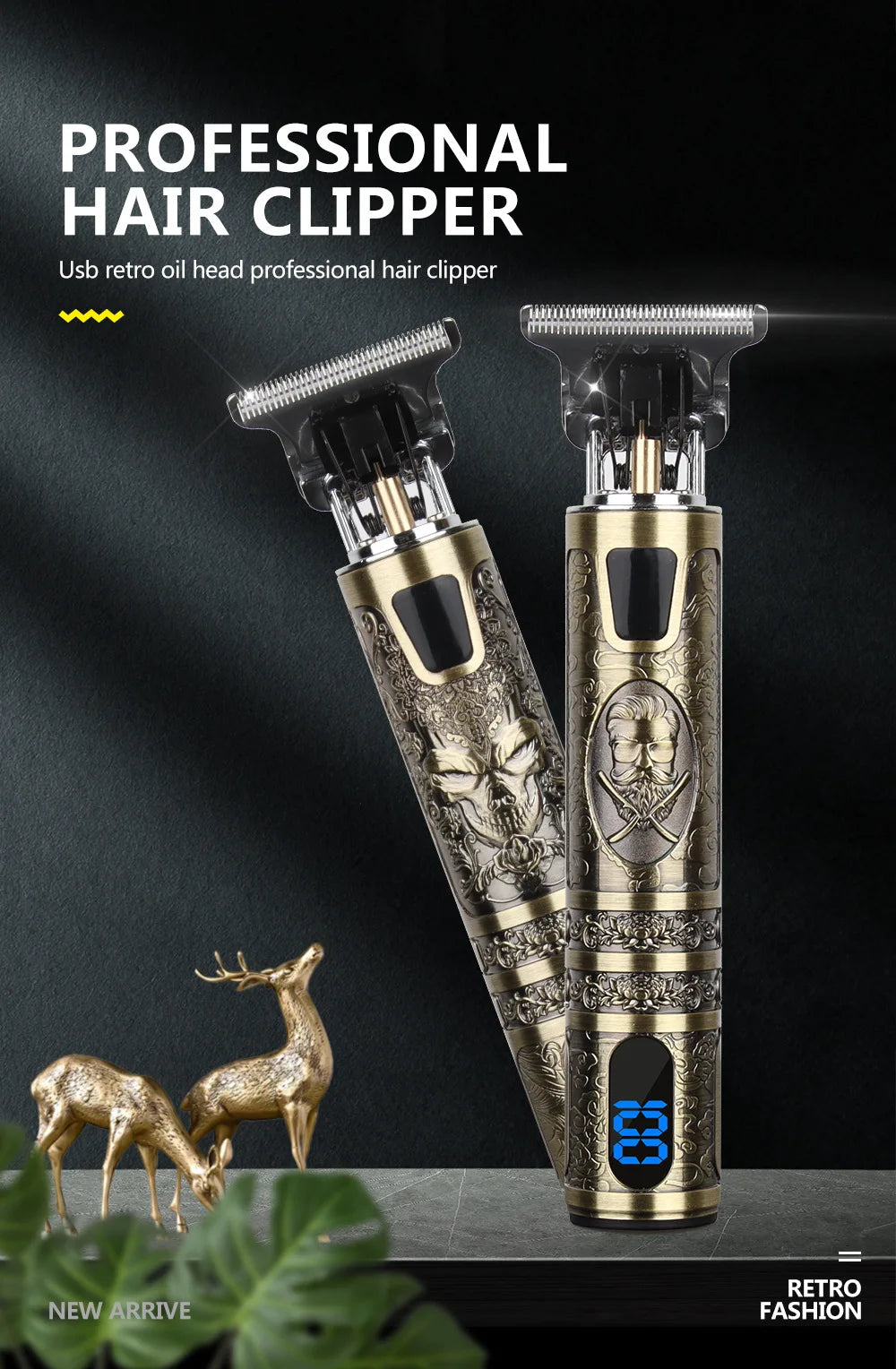 Electric Hairdresser Clipper - Top-Rated Precision Trimmer for Men