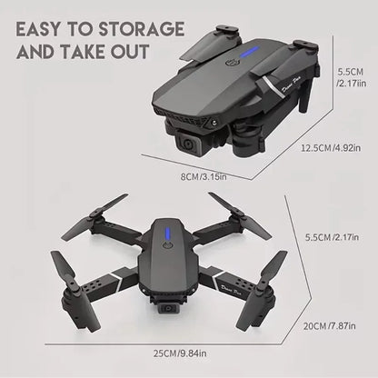 Pro RC Drone 4K Professinal With 3 Battery 1080P