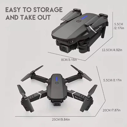 Pro RC Drone 4K Professinal With 3 Battery 1080P