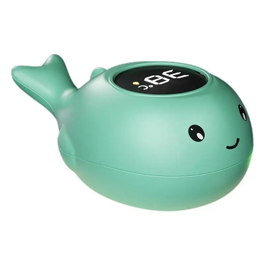 Whale Baby Bath Thermometer – Floating LED Water Temperature Monitor for Infant Safety