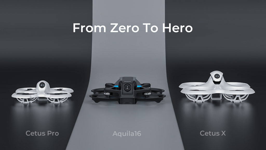 BETAFPV Aquila16 FPV Kit Brushless Racing Drone Professional Quadcopter Indoor Outdoor Camera Drone